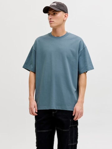 JACK & JONES - Camiseta 'JJEBARRON' en azul: frente