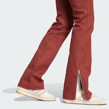 ADIDAS ORIGINALS Flared Trousers 'Premium Essentials' in Brown