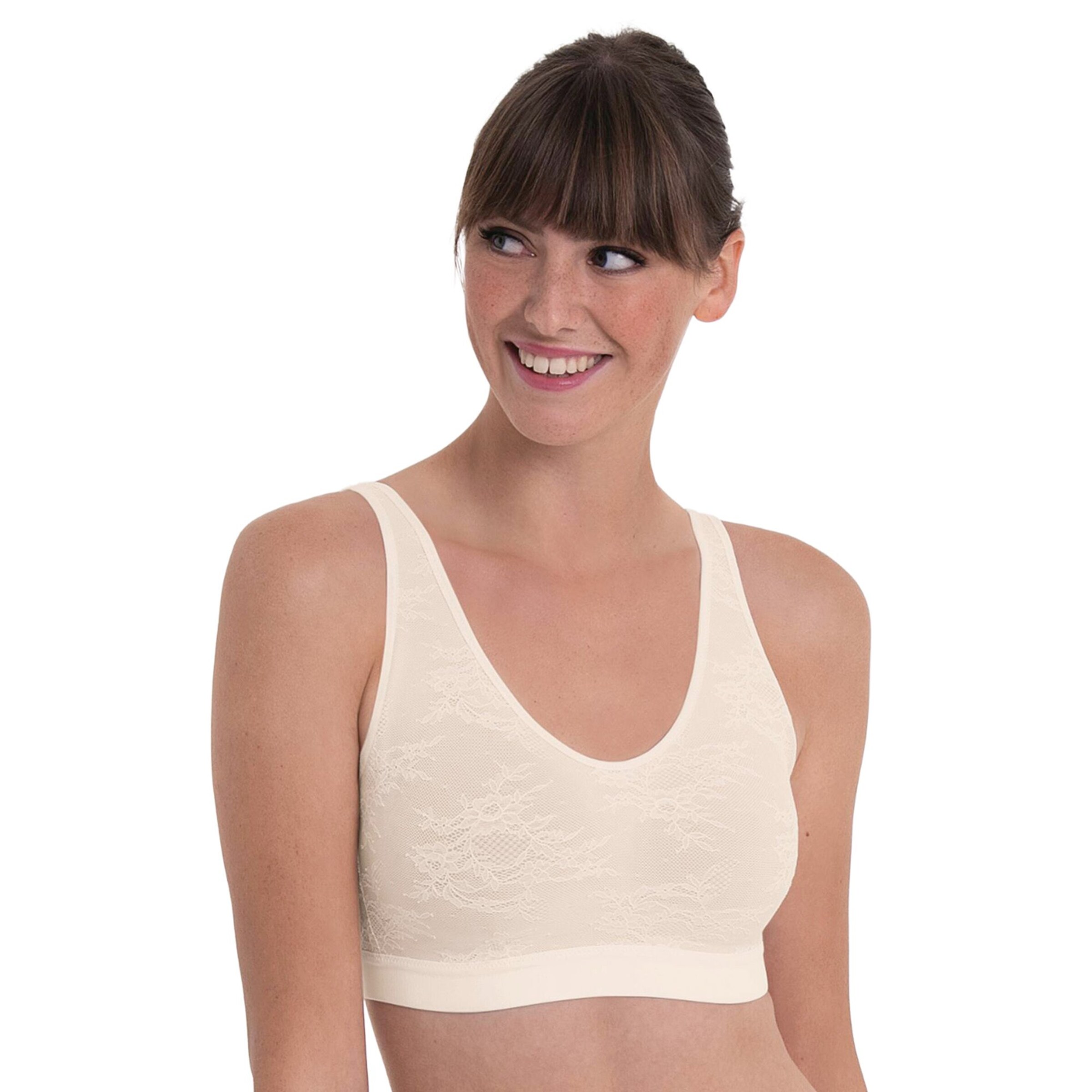 ANITA Bustier BH in Beige: voorkant