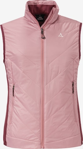 Schöffel Sportweste in Pink: Vorderseite