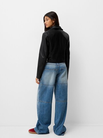 Bershka Between-season jacket in Black
