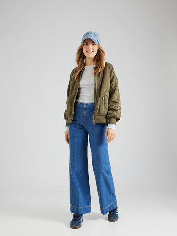 Wide Leg Jean UNITED COLORS OF BENETTON en bleu