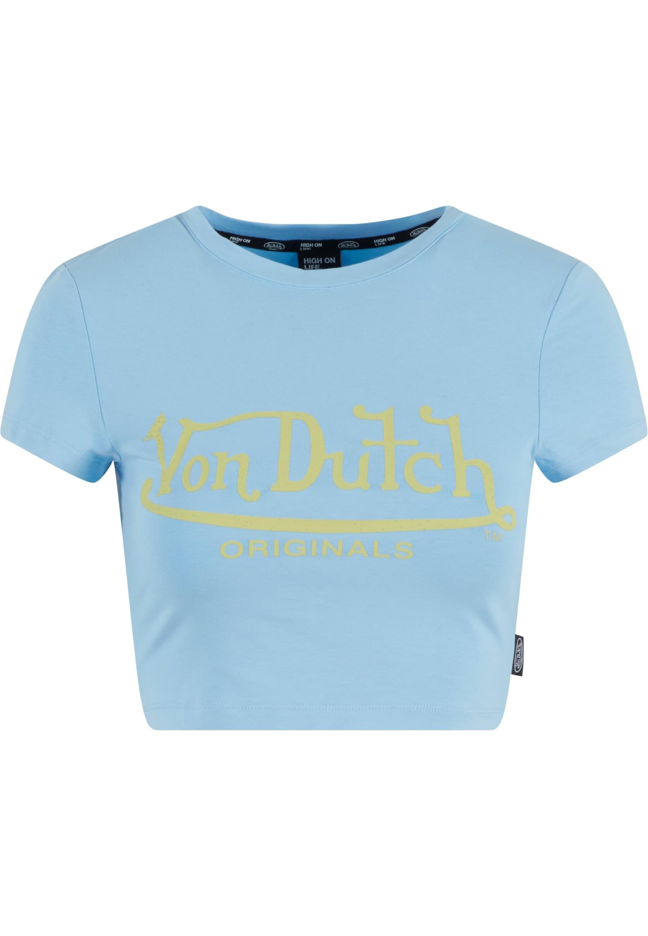 Von Dutch Originals - Camiseta 'Arta' en azul: frente