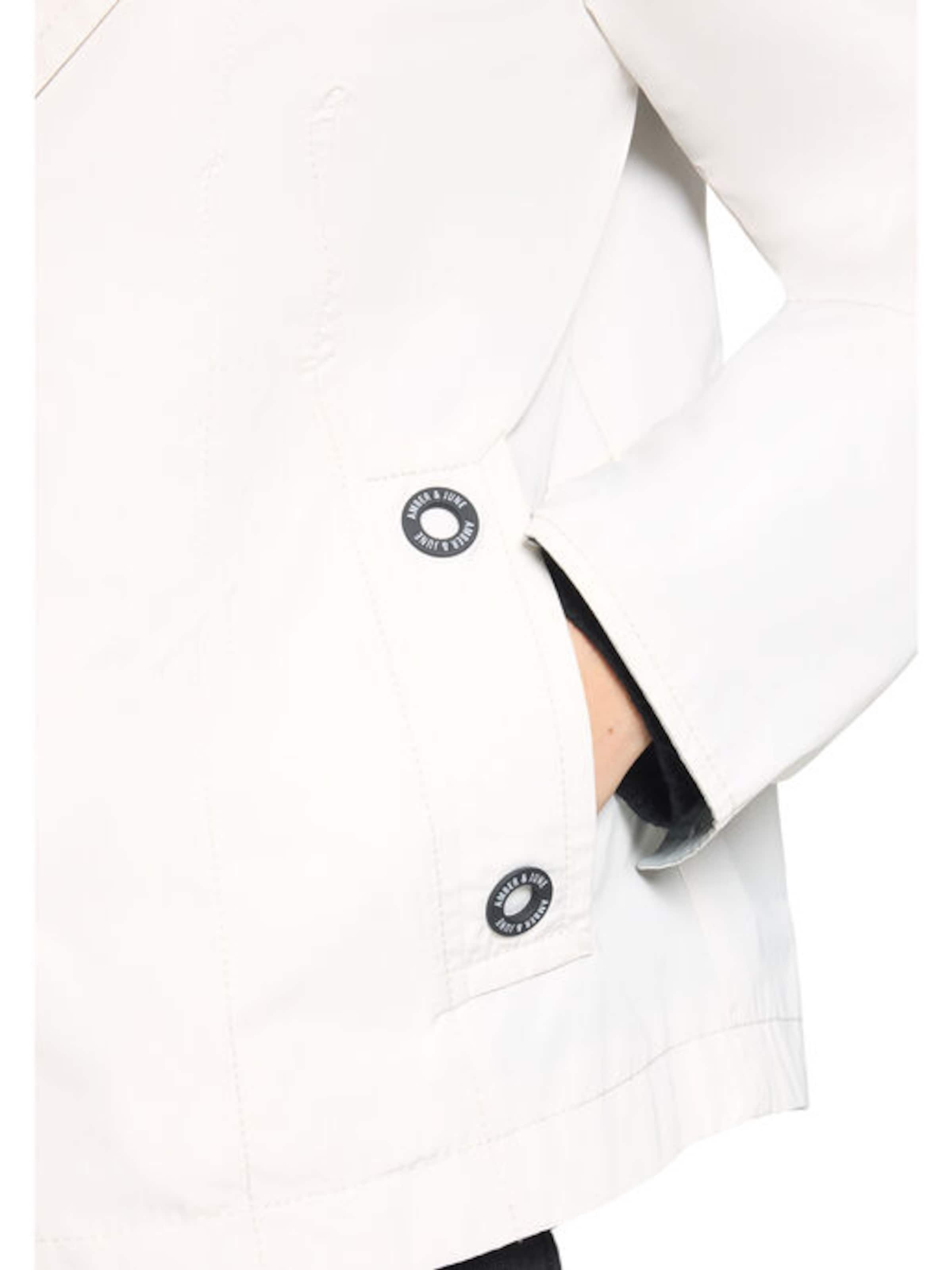 Amber & June Between-Season Jacket in Beige