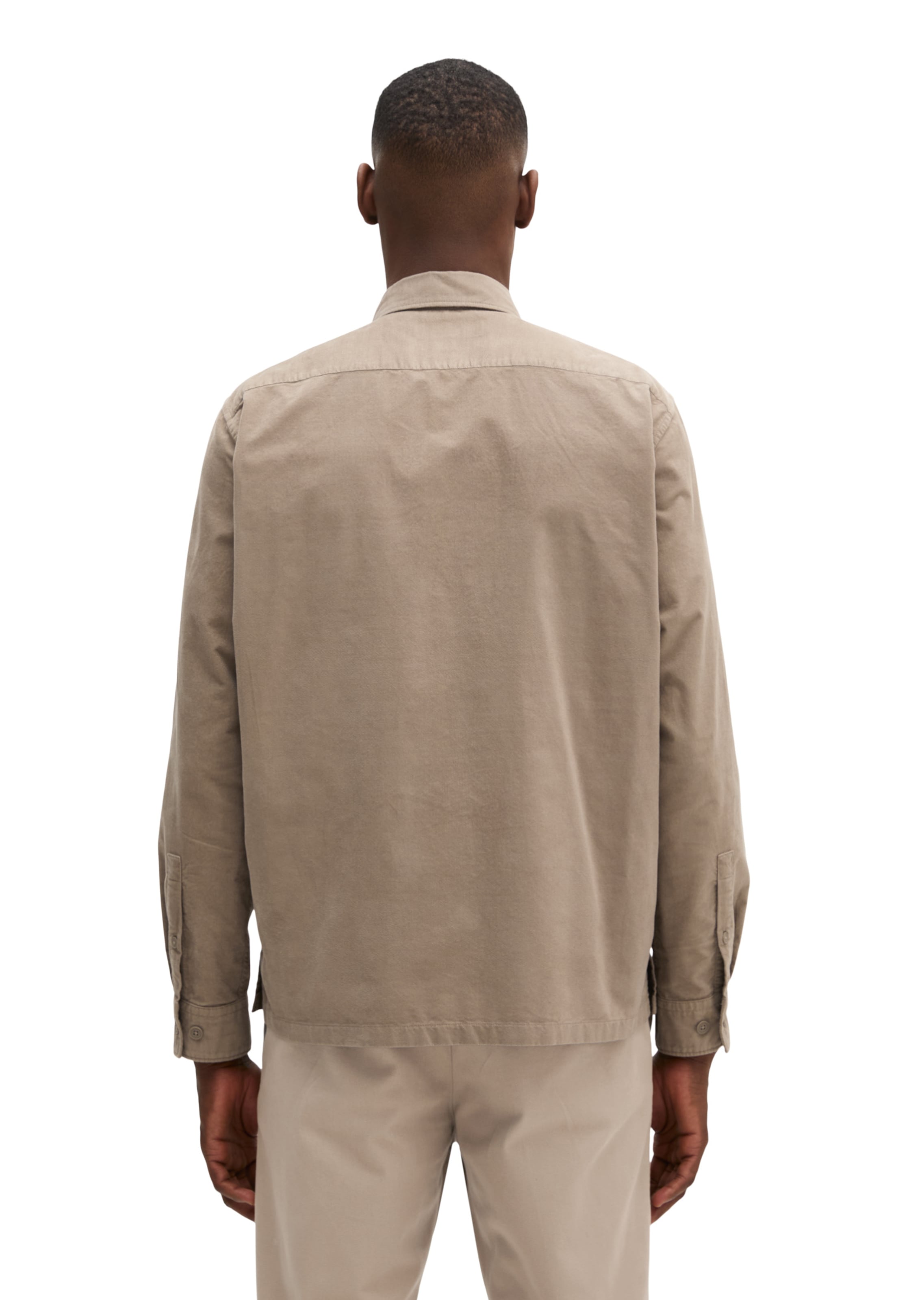Marc O'Polo Regular fit Button Up Shirt in Beige