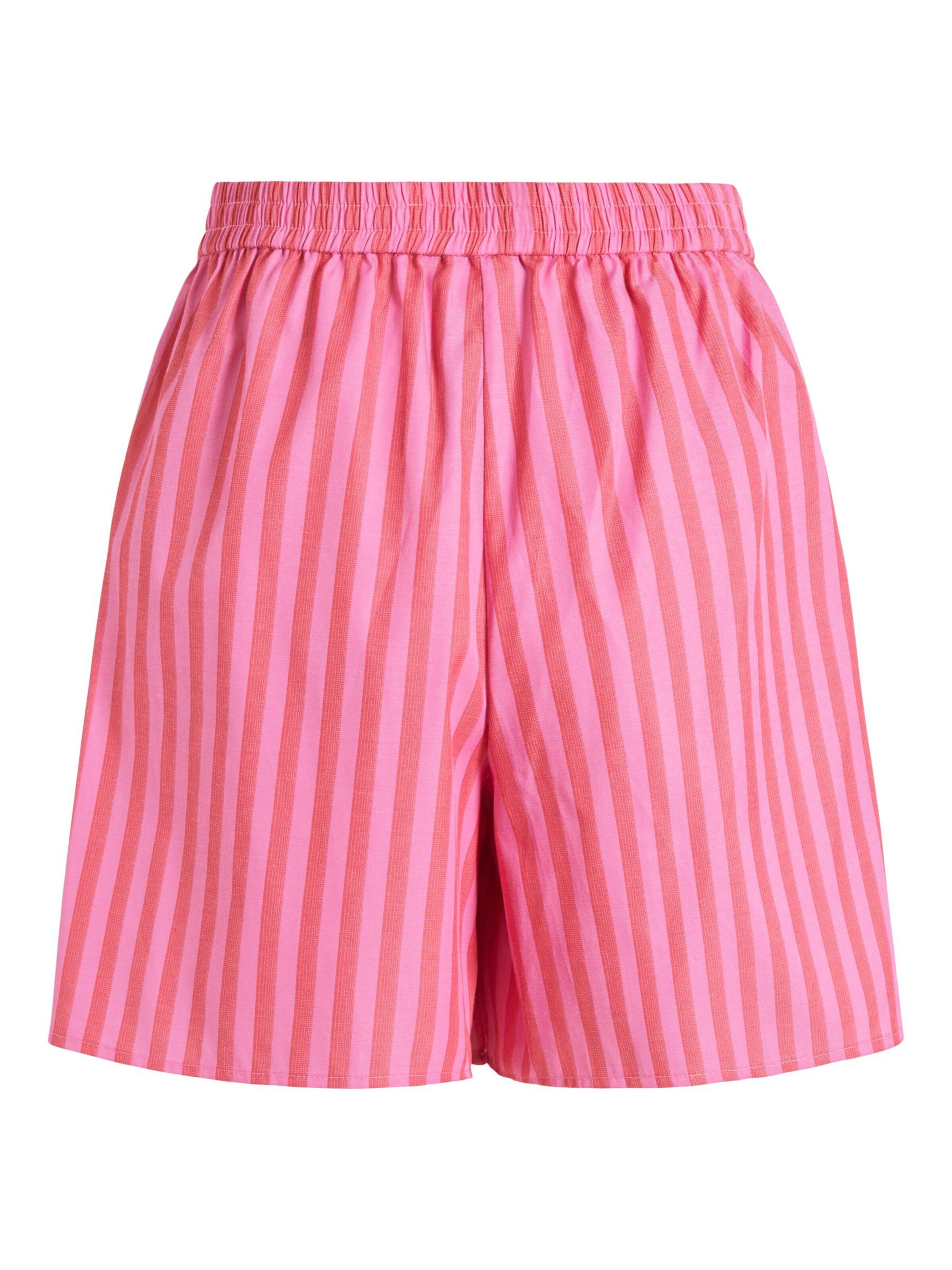 VILA Loosefit Broek 'VIAstana' in Roze
