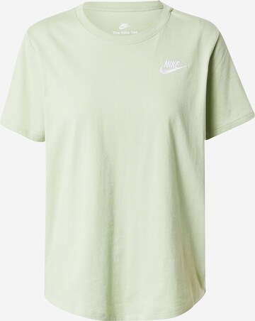 Nike Sportswear T-Shirt 'Club Essential' in Grün: predná strana