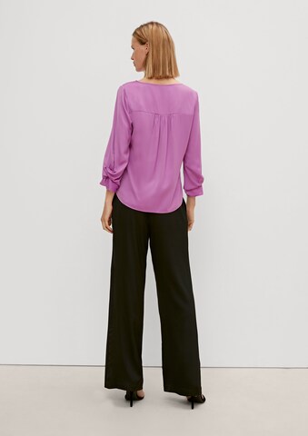 COMMA Blouse in Pink: back