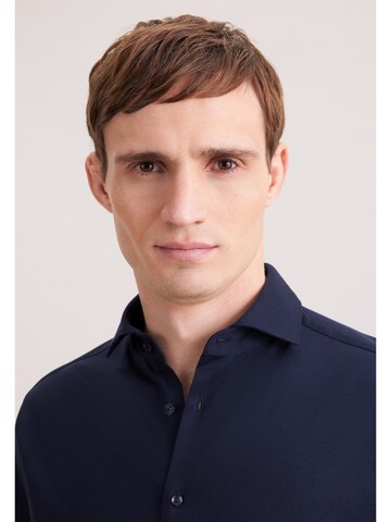 Coupe regular Chemise SEIDENSTICKER en bleu
