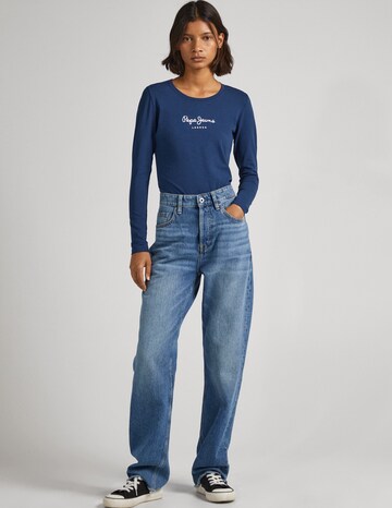 Pepe Jeans T-shirt 'New Verginia' i blå