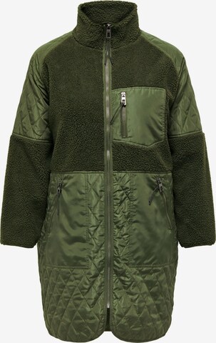ONLY Carmakoma Демисезонная куртка 'CAROHIO' в Зеленый: спереди