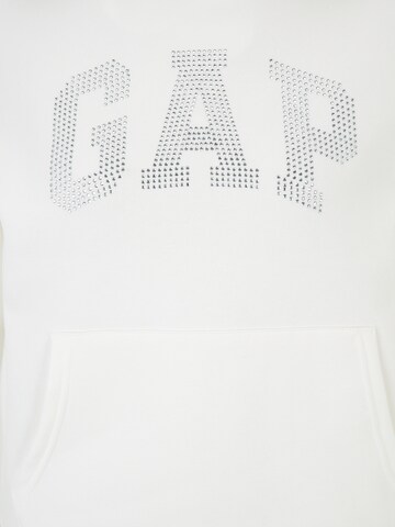 Gap Petite Μπλούζα φούτερ 'HERITAGE' σε λευκό