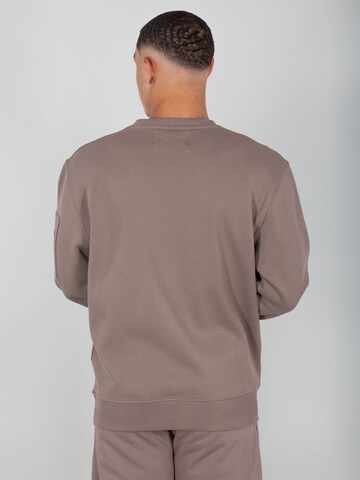 ALPHA INDUSTRIESSweater majica - smeđa boja