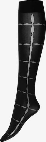Wolford Knee socks 'Anniversary' in Black: front