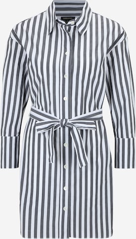 Robe-chemise Banana Republic Petite en gris : devant