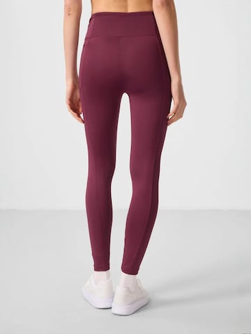 Tommy Life Skinny Legíny 'Gamaschen' – červená