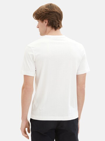 T-Shirt TOM TAILOR en blanc