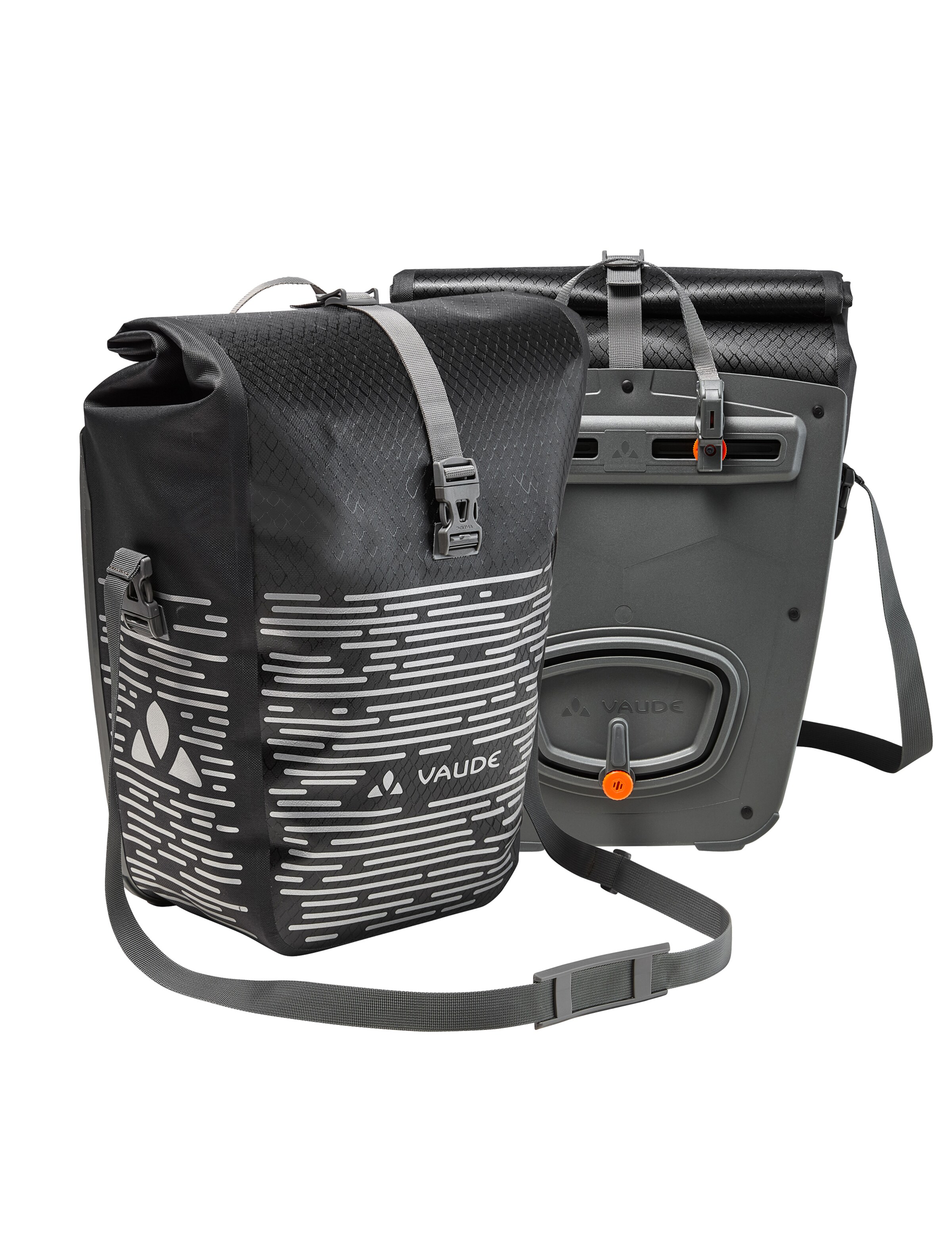 VAUDE Radtasche 'Aqua Back Luminum II' in Schwarz: Vorderseite