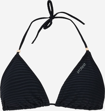 PROTEST Trojuholníky Bikinový top 'MIXAleias' - Čierna: predná strana