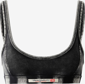 DIESEL T-Shirt Rintaliivi 'Ariel' värissä musta: etupuoli
