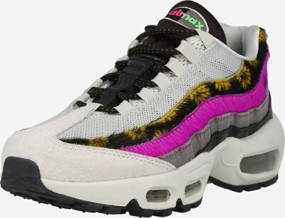 Nike Sportswear Sneaker low i sennep / lysegrå / neonpink / sort, Produktvisning