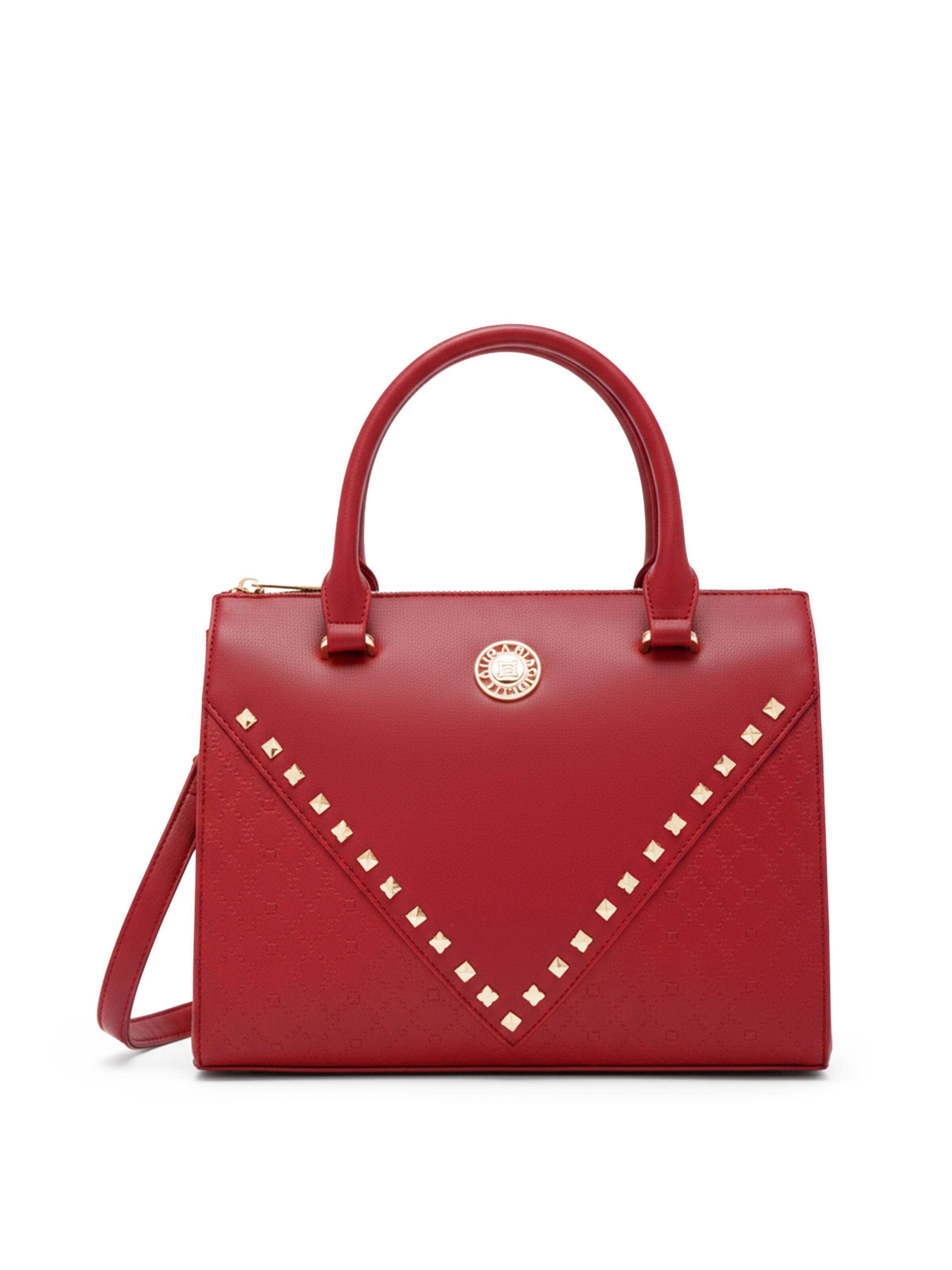 Borsa a mano 'Bradenton 1' di Laura Biagiotti in rosso: frontale