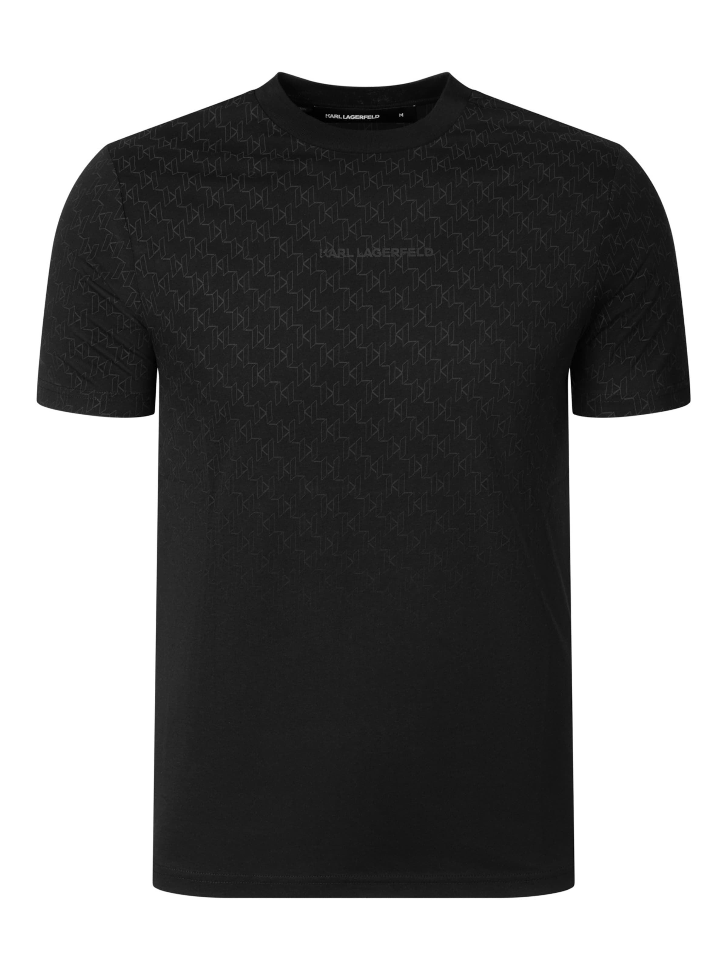 Karl Lagerfeld Shirt in Black: front