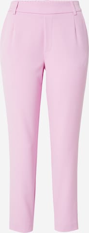 VILA - Slimfit Pantalón plisado 'Varone' en lila: frente
