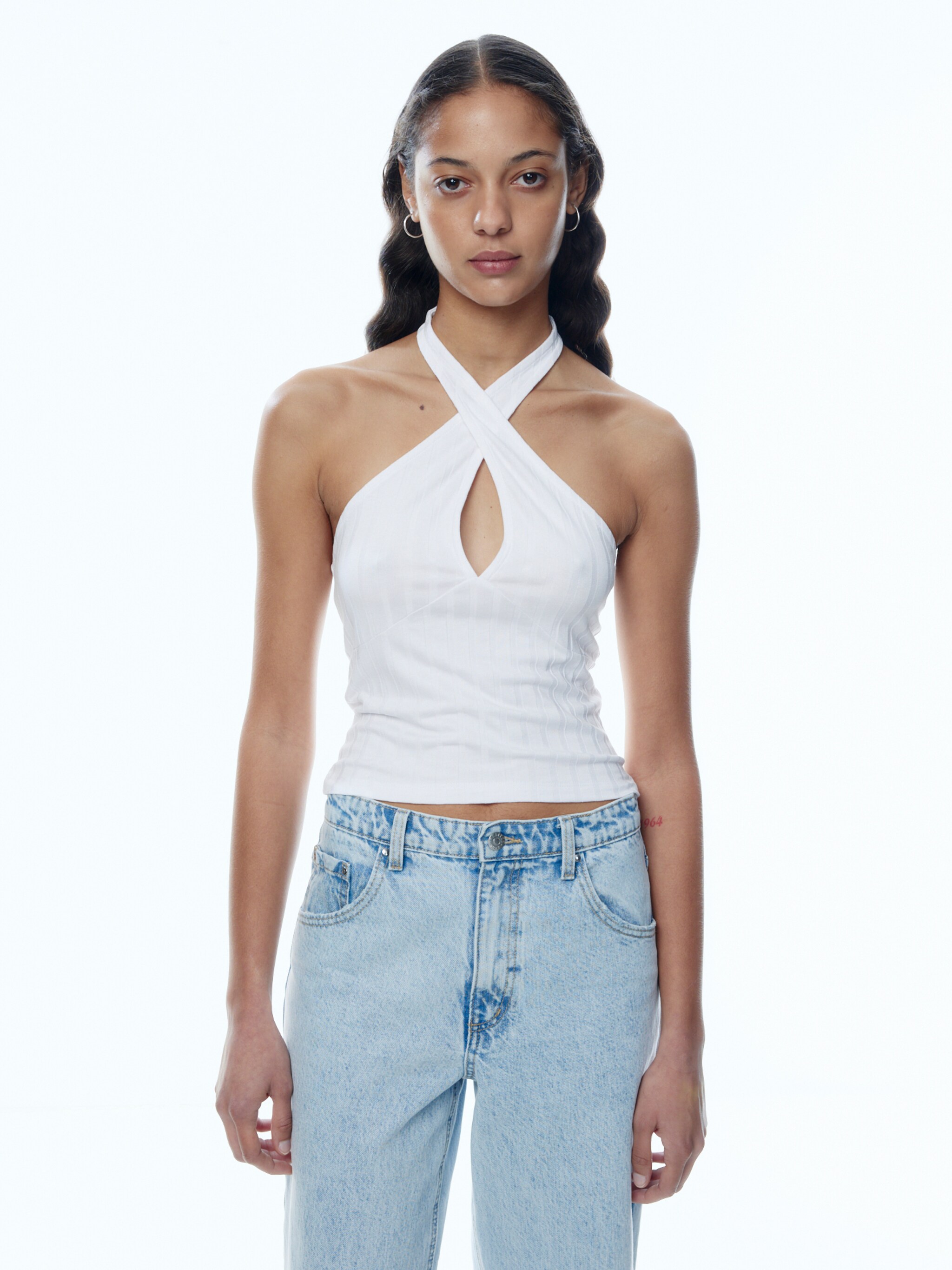 EDITED Producten Top 'Samira' Wit