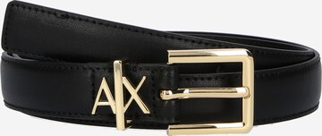 Ceinture ARMANI EXCHANGE en noir : devant