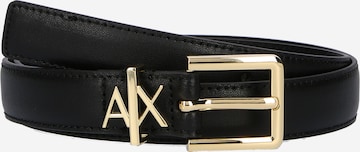 ARMANI EXCHANGE Belt in Black: front