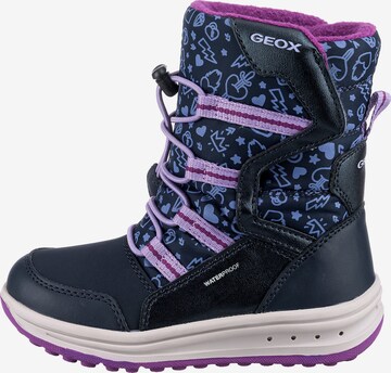 GEOX Snowboots 'Roby' in Blau