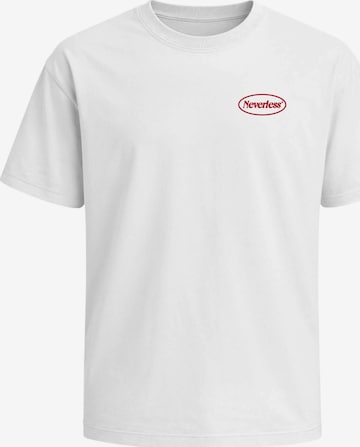Neverless Shirt 'Cardio' in White: front