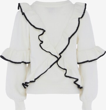 aleva Sweater 'Lazy' in White