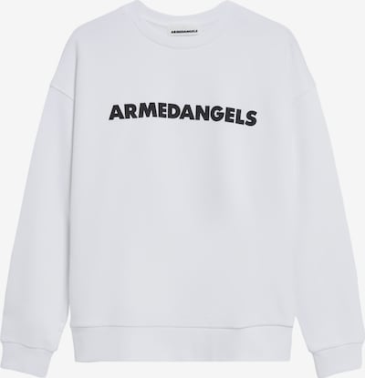 ARMEDANGELS Sweatshirt 'AARIN' in schwarz / weiß, Produktansicht