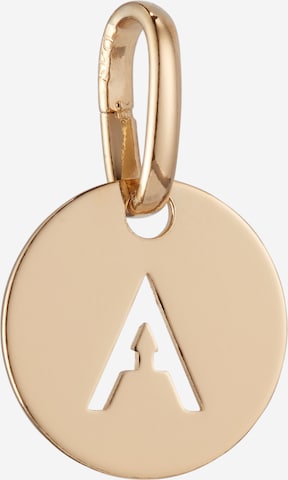 Singularu Pendant in Gold: front