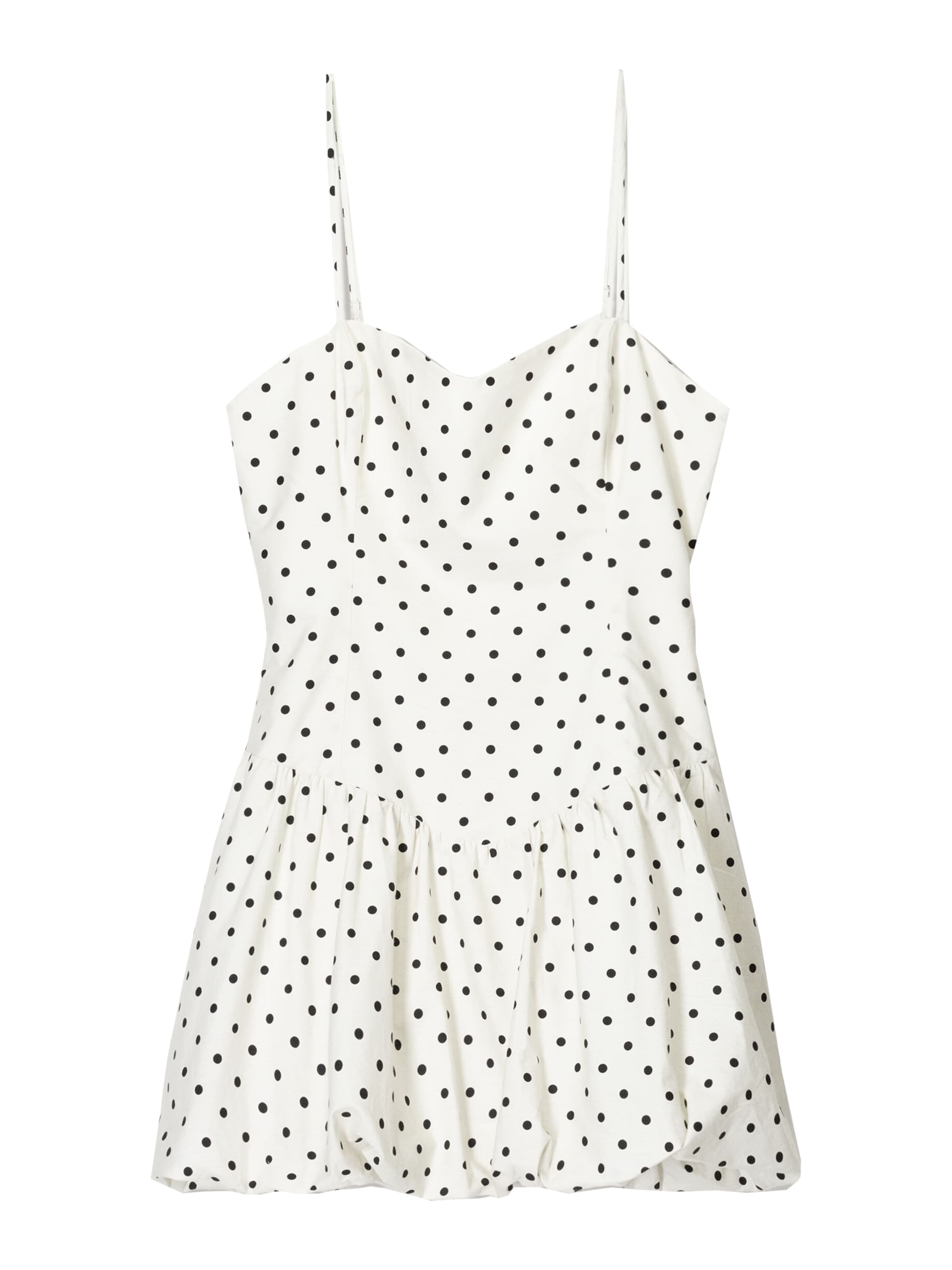 Abito estivo di Bershka in beige: frontale