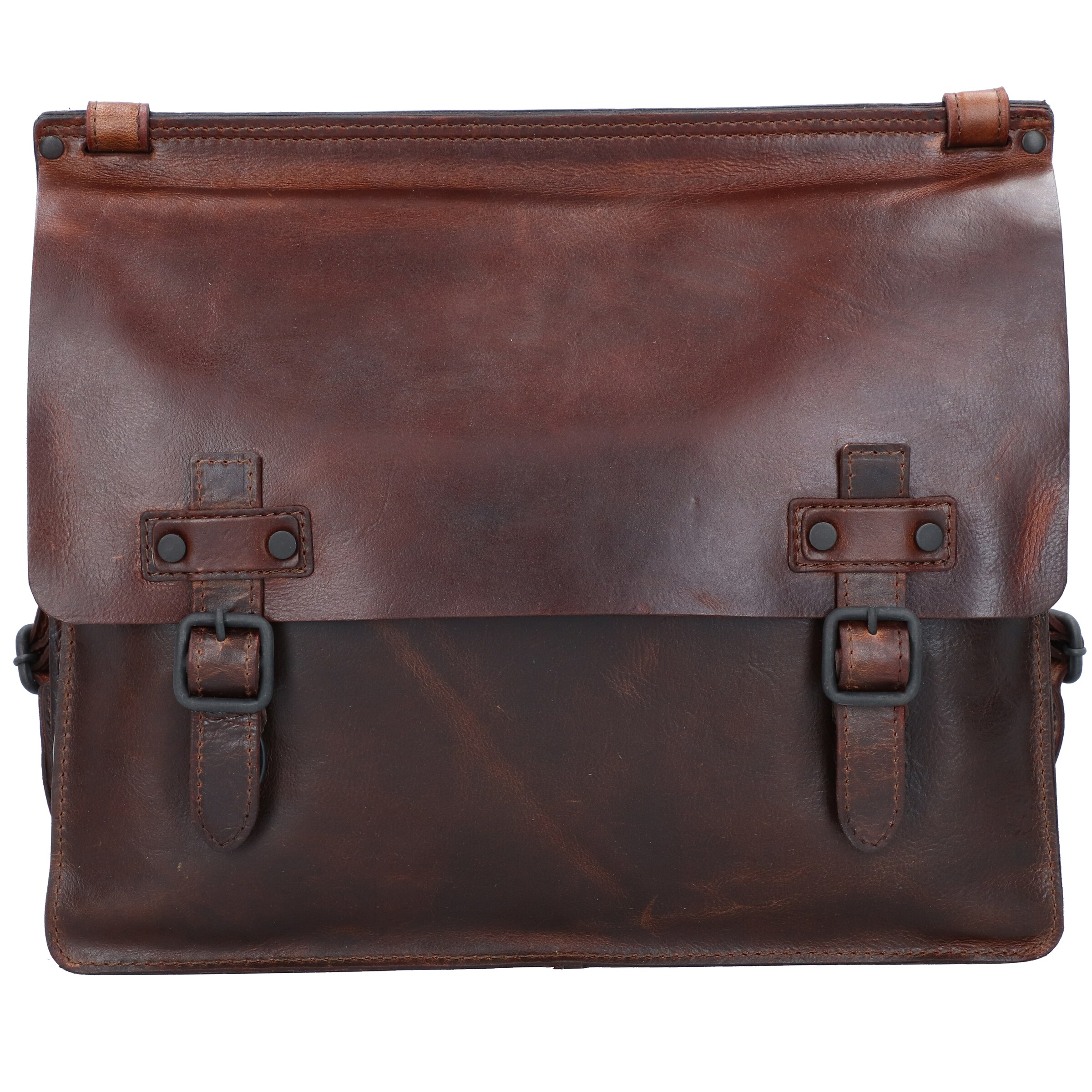 Sac à bandoulière Harold's en marron : devant