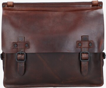 Harold's Crossbody Bag in Brown: front