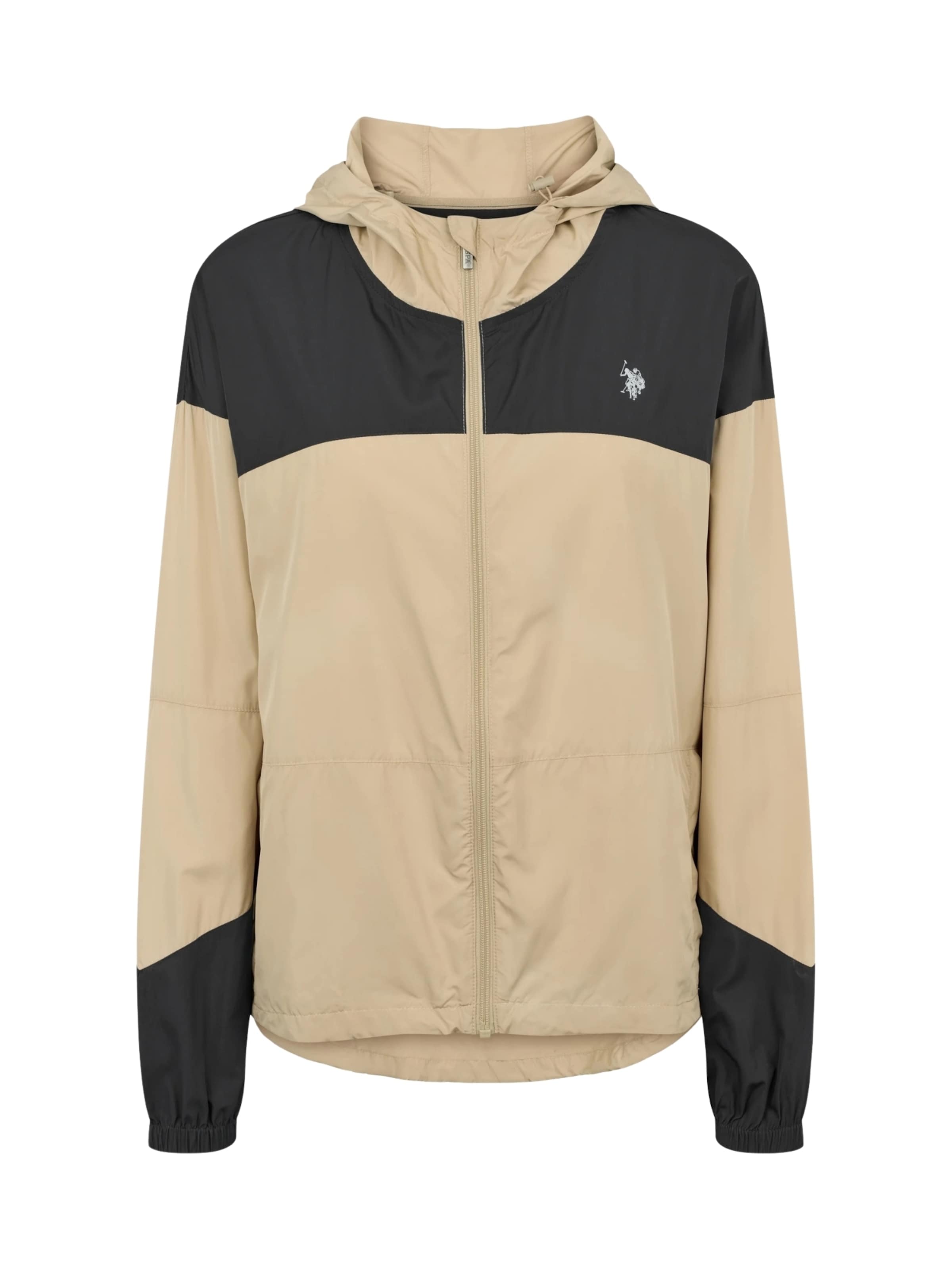 U.S. POLO ASSN. Tussenjas 'Idun' in Wit: voorkant