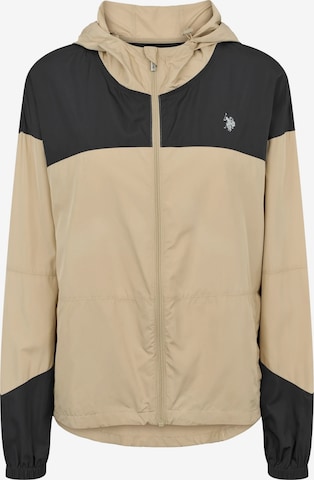 U.S. POLO ASSN. Overgangsjakke 'Idun' i hvid: forside