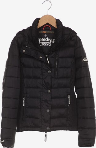 Superdry Jacket & Coat in XS in Black: front