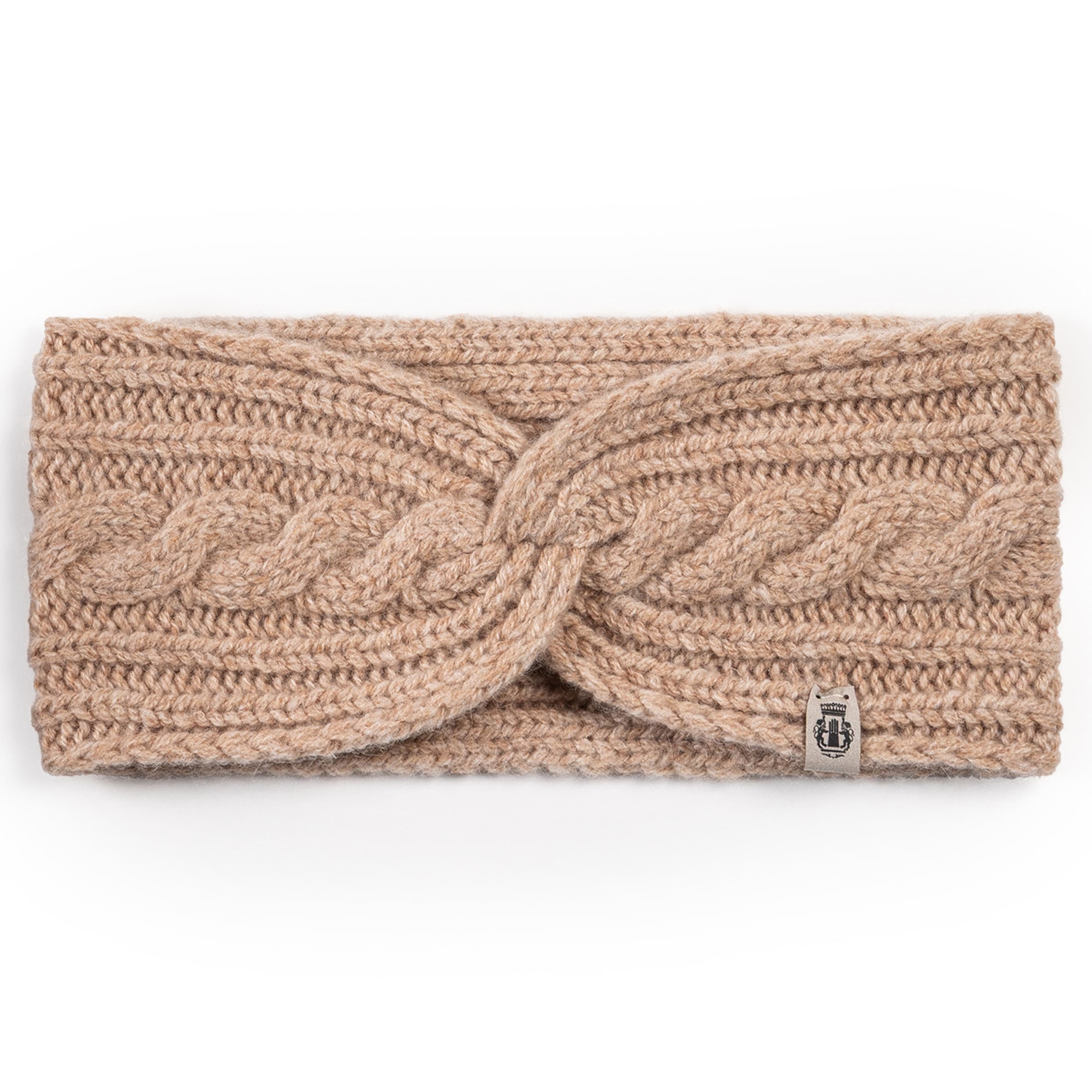 Roeckl Headband 'CABLED CHARM' in Beige