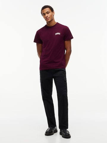 Tommy Jeans Μπλουζάκι σε λιλά