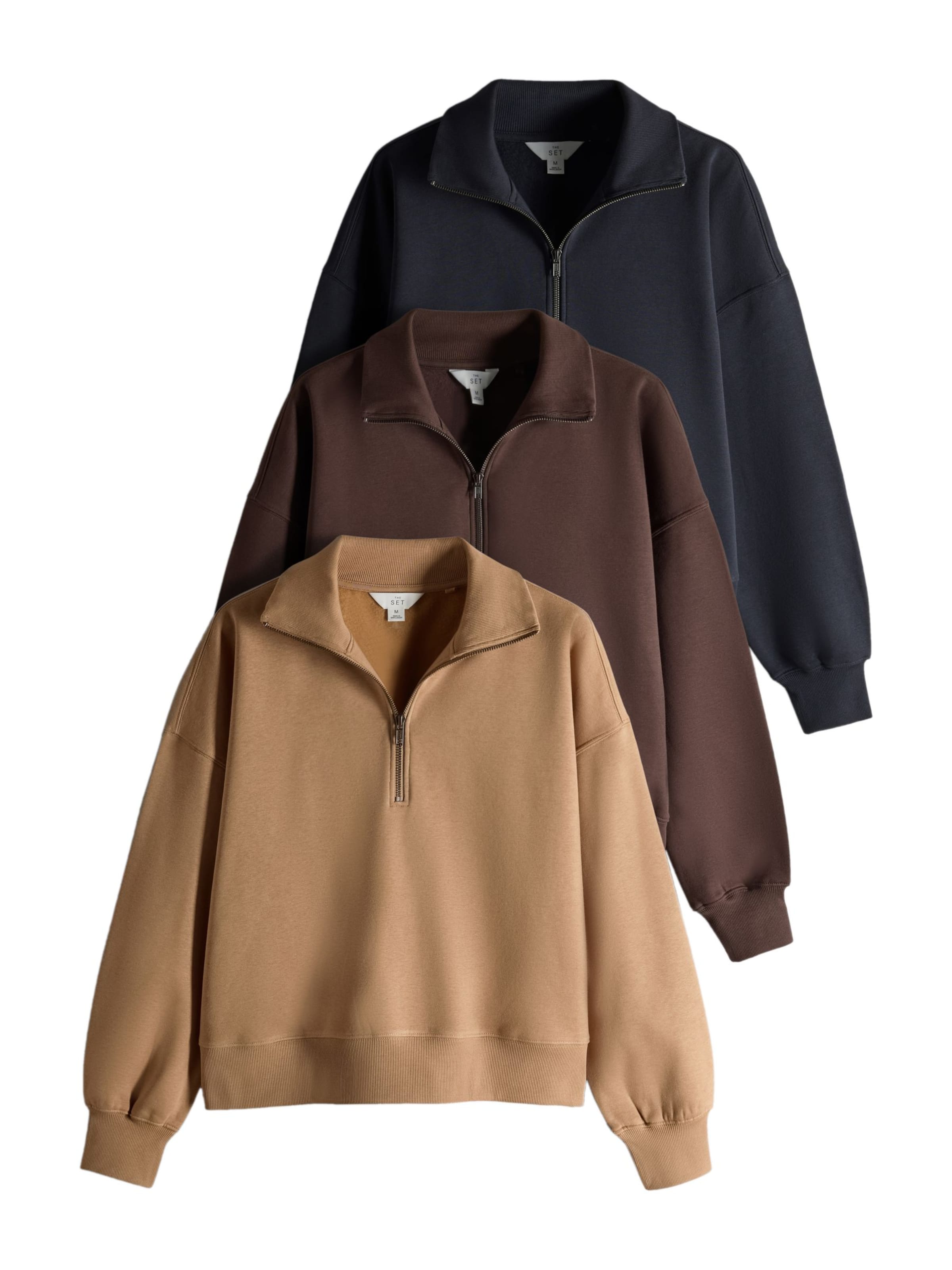 The Set - Sudadera en azul: frente