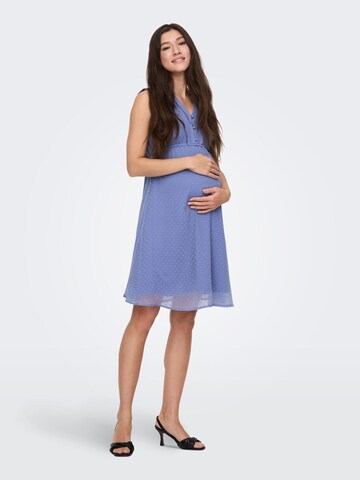Only Maternity Kjole i blå