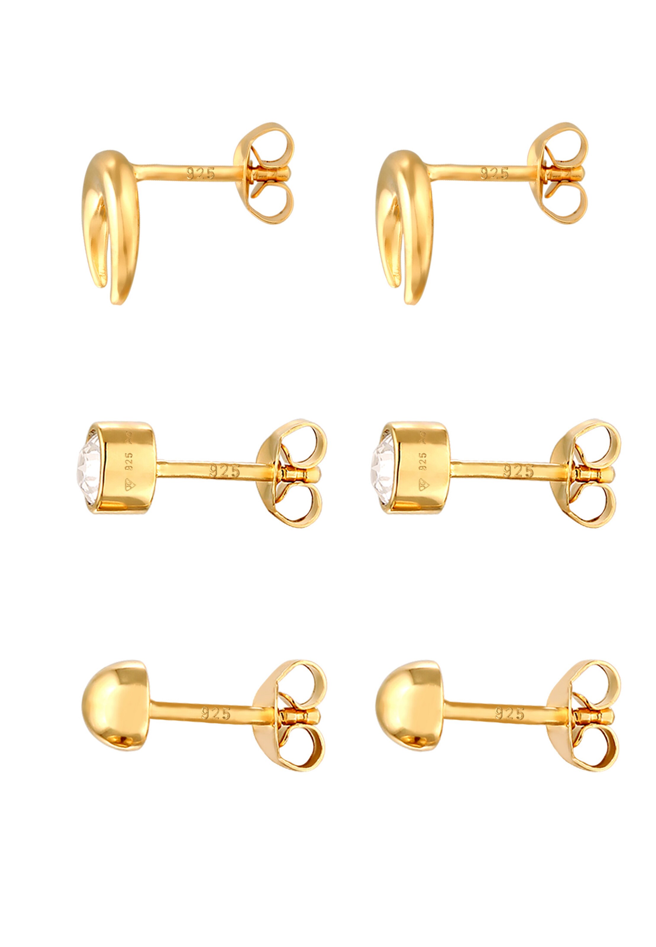 Boucles d'oreilles ELLI en or