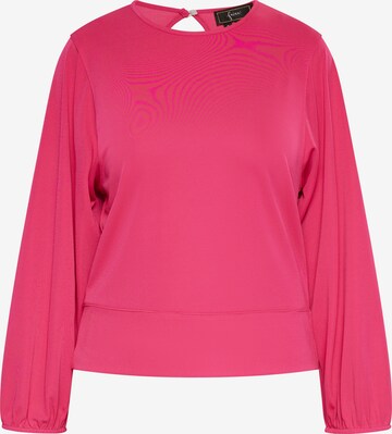 faina T-shirt i rosa: framsida