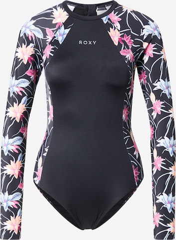 ROXY Športové jednodielne plavky - Čierna: predná strana