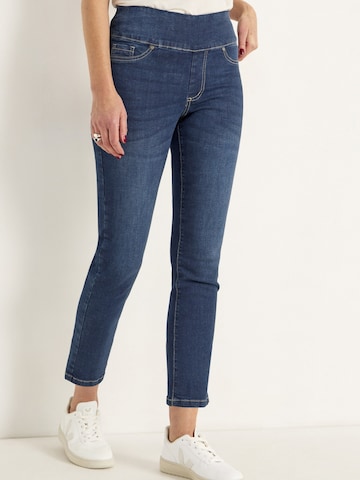 Skinny Jeggings Cellbes of Sweden en bleu : devant